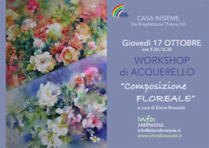 composizione floreale 17 ottobre